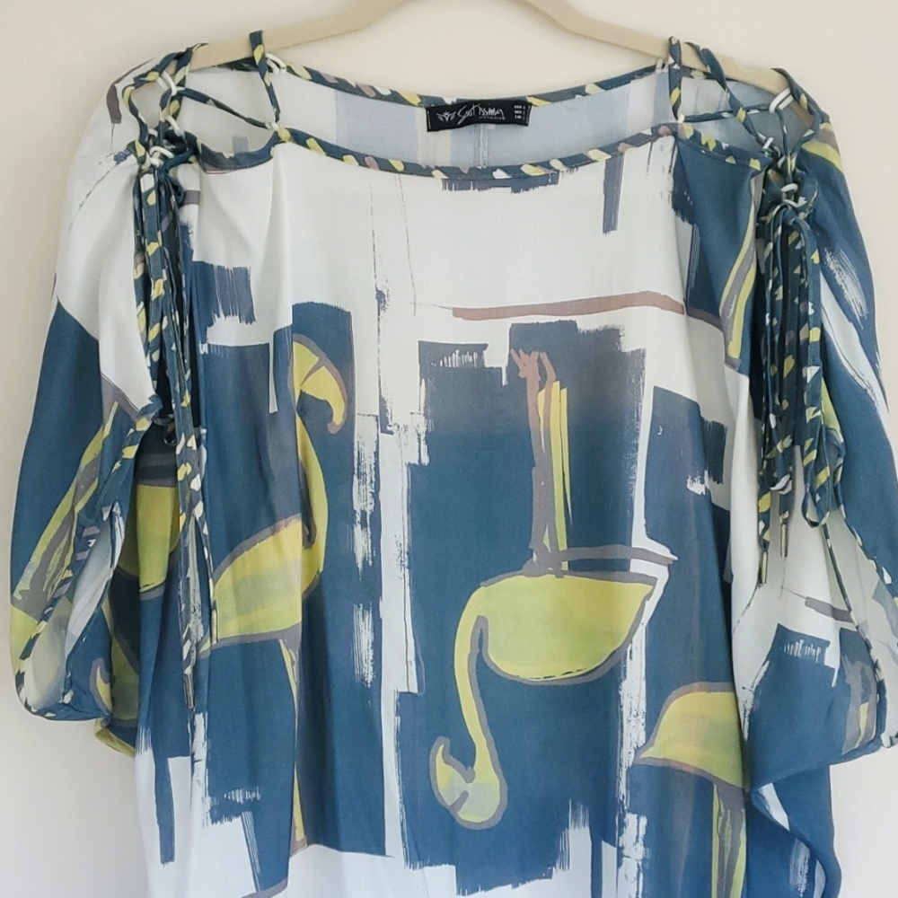 Flamingo print dress from Brazil - Picture 5 of 11